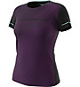 Dynafit Alpine 2 S/S - maglia trail running - donna, Dark Violet/Black