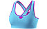 Dynafit Alpine W - reggiseno sportivo alto sostegno - donna, Light Blue/Pink