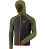 Dynafit Alpine Wind 2 - giacca trail running - uomo, Black/Dark Green/Orange
