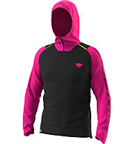 Dynafit Dna Wind M - giacca trail running - uomo, Black/Pink