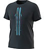 Dynafit Graphic - T-Shirt - uomo, Dark Blue/Light Blue/Light Blue