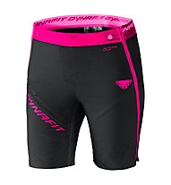 Dynafit Mezzalama 2 Polartec® - pantaloni corti sci alpinismo - donna, Black/Neon Pink