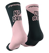 Dynafit No Pain No Gain - calzini corti, Black/Pink