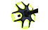 Dynafit Powder Basket - rotelle per bastoncini, Black/Yellow