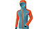 Dynafit Radical Polartec® - Fleecejacke mit Kapuze - Damen, Light Blue/Orange