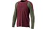 Dynafit Ride L/S - MTB Trikot - Herren, Dark Red/Green