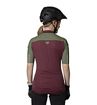 Dynafit Ride Light Half-Zip - maglia ciclismo - donna, Dark Red/Green