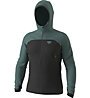 Dynafit Ridge Thermal Hoody M - Fleecejacke - Herren, Black/Green