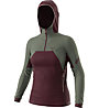 Dynafit Tour Wool Thermal - Hybridjacke - Damen, Dark Red/Green/Pink