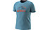 Dynafit Transalper Graphic S/S M - T-shirt - uomo, Light Blue