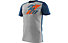 Dynafit Transalper Light - T-Shirt - Herren, Light Grey/Blue/Orange