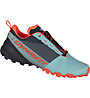 Dynafit Traverse W - scarpe trail running - donna, Light Blue/Dark Blue/Orange
