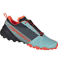 Dynafit Traverse W - scarpe trail running - donna, Light Blue/Dark Blue/Orange