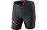 Dynafit Vert - pantaloni trail running - donna, Black/Pink/Grey