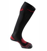 Dynafit X4 Speed MTN - calzini lunghi, Black/Red