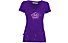 E9 Emy T-Shirt Damen Kletter- und Bouldershirt Kurzarm, Purple