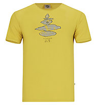 E9 Equilibrium - T-Shirt Klettern - Herren, Yellow