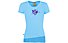 E9 Mirtilla - T-Shirt Klettern - Damen, Light Blue