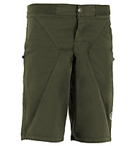 E9 N Figaro2 - pantaloni corti arrampicata - uomo, Dark Green