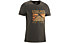 Edelrid Highball IV - T-shirt - uomo, Dark Brown/Orange