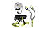 Edelrid Joker Kit II - set via ferrata + imbrago + casco, Black/Green/White