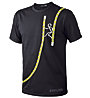Edelrid Rope T-shirt arrampicata, Black (Chimney)