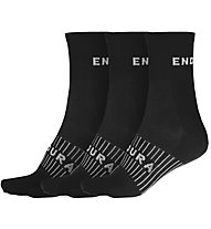 Endura Coolmax® Race Sock (Triple Pack) - Radsocken, Black