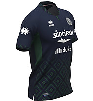 Errea FC Südtirol 24/25 Away Jr - Fußballtrikot - Kinder, Dark Blue/Green