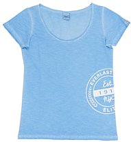 Everlast Slub Fluo - T-Shirt fitness - donna, Blue