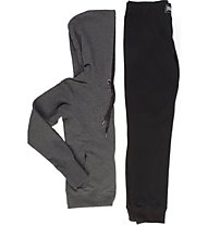 Everlast Stretch Damen-Trainingsanzug mit Kapuze, Grey/Black