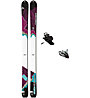 Fischer Stella Alpina 88 Set: Ski + Bindung