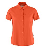 Fjällräven High Coast Lite Shirt SS W - Kurzarmbluse - Damen, Orange