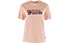 Fjällräven Lush Logo W - T-shirt - donna, Pink
