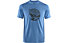 Fjällräven Abisko Wool Fox SS - T-shirt trekking - uomo, Blue