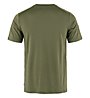 Fjällräven Abisko Wool Logo SS M - T-Shirt - Herren, Dark Green