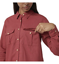 Fjällräven Övik Travel - camicia a maniche lunghe - donna, Red