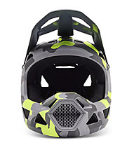 Fox YTH Rampage Camo - casco MTB - bambino, Grey/Green