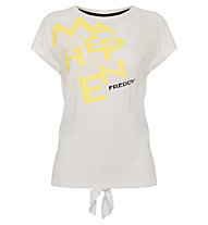 Freddy Active fitness - T-shirt fitness - donna, White