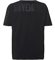 Freddy College Luxe -T-Shirt Fitness - Damen, Black