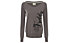 Freddy Interlock Sweatshirt - Fitness-Shirt Langarm - Damen, Grey
