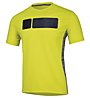 Freddy Tech Man - Fitness-Shirt Kurzarm - Herren, Yellow