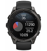 Garmin Fenix 8 Amoled 47mm - Multifunktionsuhr, Black