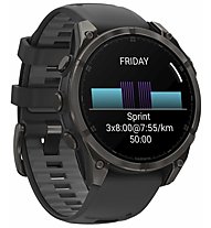 Garmin Fenix 8 Amoled 47mm - orologio multifunzione, Black