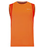 Get Fit Brent - top running - uomo, Orange/Red