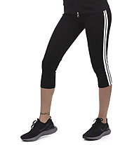 Get Fit Capri Pant Lurex - pantaloni fitness 3/4 - donna, Black