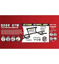 Get Fit Door Gym - barra allenamento porta, Black
