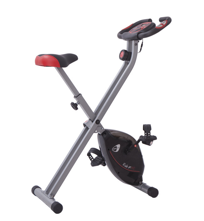 Get Fit Ride F192 - cyclette, Black/Red