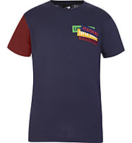 Get Fit SS Patch - T-Shirt - Jungen, Blue/Red