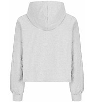 Get Fit Sweater W - felpa con cappuccio - donna, Light Grey 