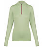 Get Fit Top Half Zip - felpa con zip - donna, Light Green